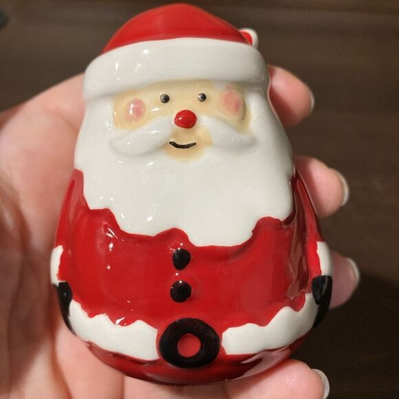 Santa & Snowman Christmas Salt & Pepper Shaker Set - Picture 9 of 10